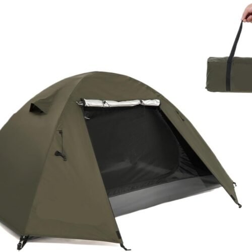 Waterproof Silver Coated Backpacking Tent, for Hiking