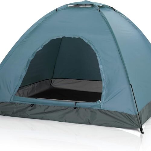 3 4 Person Camping Dome Tent, Water Resistant, Lightweight, Portable, for Family, Backpacking