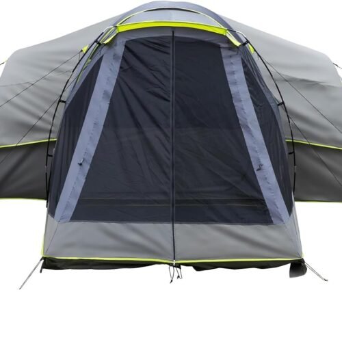 10 Person Family Tent, with Rainfly, Carry Bag, Spacious, 3 Rooms, Sets Up in 15 Minutes