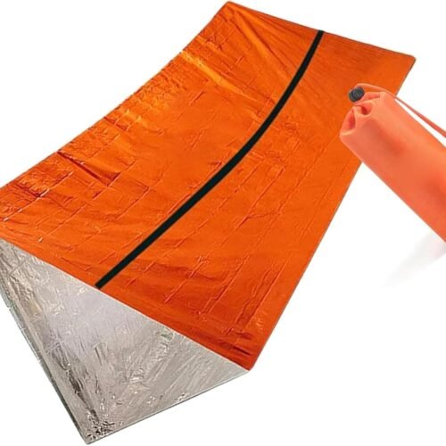 Portable Foldable Metallic Outdoor Tent, for Backpacking