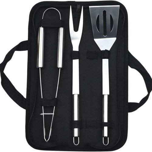 Stainless Steel Grill Tools Set, BBQ Accessories for Outdoor Grilling