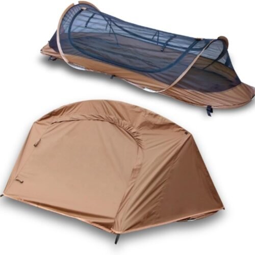 Ultralight Bivy Tent, 1 Person Pop Up, Waterproof, Mosquito Proof, for Camping, Hiking