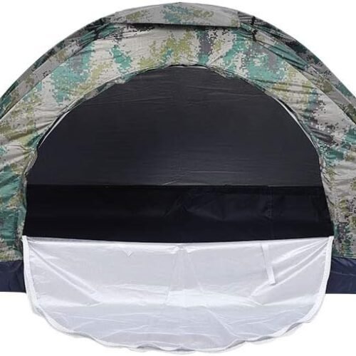 1 Person Lightweight Backpacking Tent, Windproof, for Hiking, Camping, Fishing