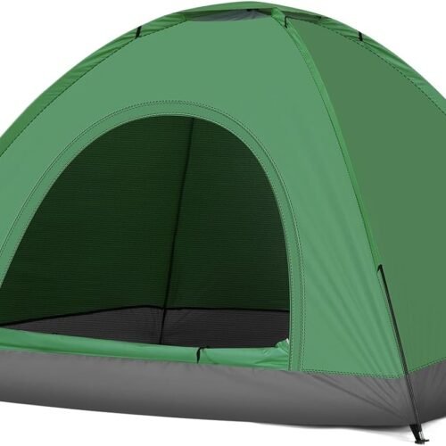3 4 Person Dome Tent, Weather Resistant, for Hiking, Backpacking, Outdoor Recreation