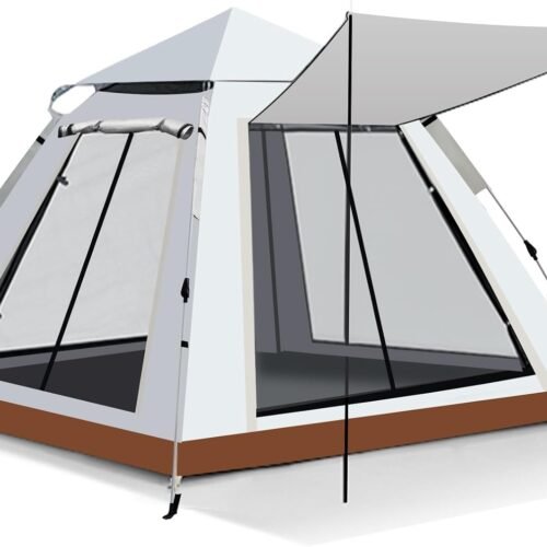 Pop Up Camping Tent, 2 4 Person, Waterproof, Portable, Instant Family Tent