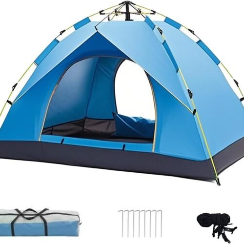 Lightweight Backpacking Tent, Waterproof, Double Layer, for Hiking, Fishing, Travel