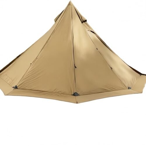 Hot Tent with Stove Jack, 4 Season, Waterproof Windproof, 1 4 People, for Camping, Hiking