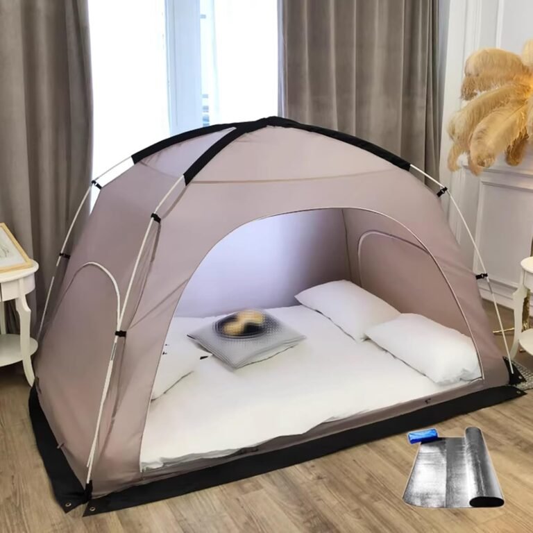 Insulated Winter Indoor Tent, with Heater, 4 Season, Moisture Proof, Windproof, for Bed or Floor