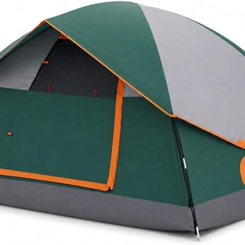 Waterproof Windproof Dome Tent, 2/4/6/8 Person, with Rainfly, Advanced Ventilation, Quick Setup