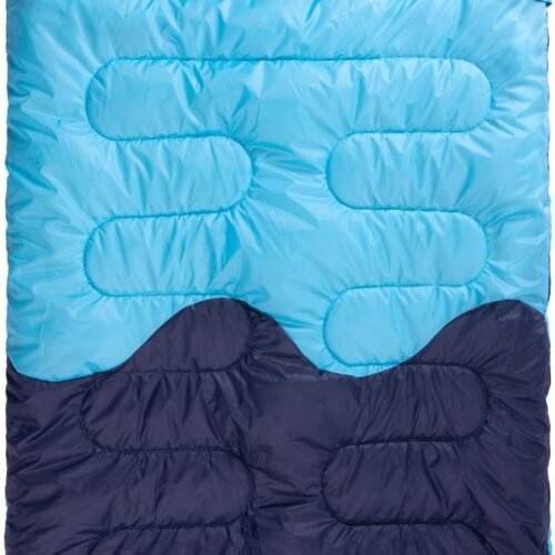 Portable Double Sleeping Bag with Compression Sack