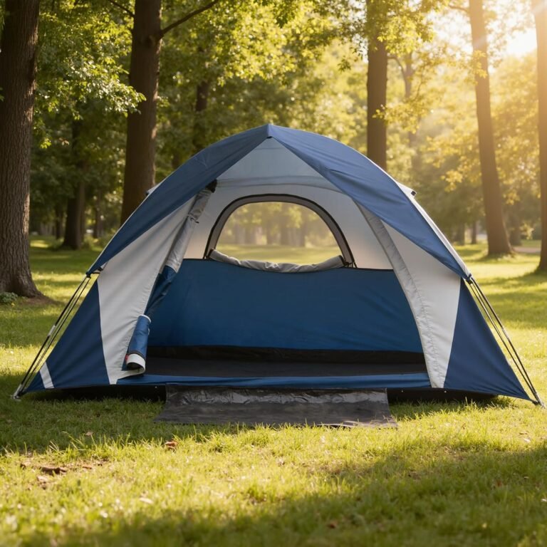 1 2 Person Tent, Waterproof, Easy Setup, for Small Families, Festivals, Backyard, Beach