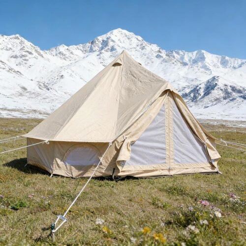 4/5m Tent, 300D Oxford, Breathable Mesh, 3 Season, for Camping & Outdoor Adventures